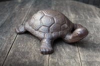 Gartenfigur Schildkröte Gusseisen