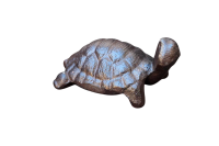 Schildkröte Gusseisen Gartenfigur klein