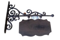 Namensschild Wandschild Gusseisen