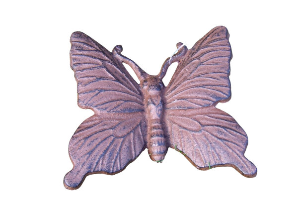 Gartenfigur Schmetterling groß