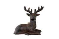 Dekofigur Hirsch liegend