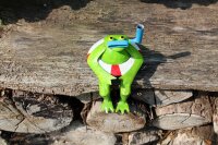 Gartenfigur Frosch Taucher