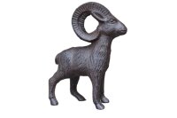 Gartenfigur Steinbock Gusseisen