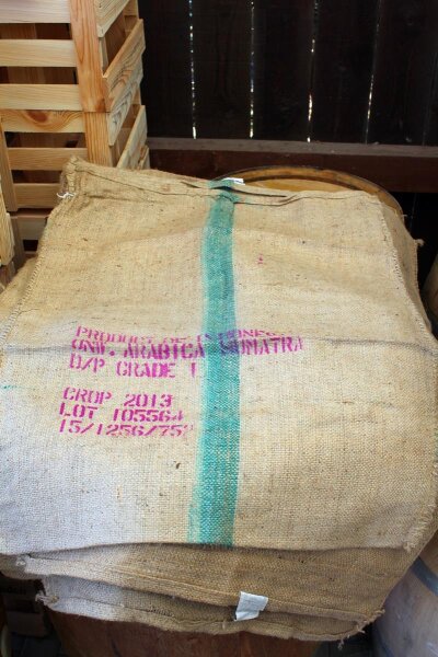 Jutesack Kaffeesack gebraucht