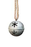 Zink Schelle 8 cm
