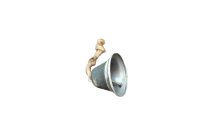 Mini Deko Glocke Zink