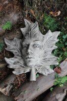 Gartenfigur Blattgesicht Ahorn