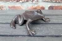 Gartenfigur Frosch Gusseisen groß