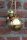 Schelle gold 6cm Schneeflocke