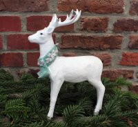 Weihnachtsdeko Hirsch Figur
