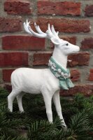 Weihnachtsdeko Hirsch Figur
