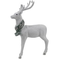 Weihnachtsdeko Hirsch Figur