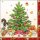 20 Servietten Nostalgischer Weihnachtsbaum