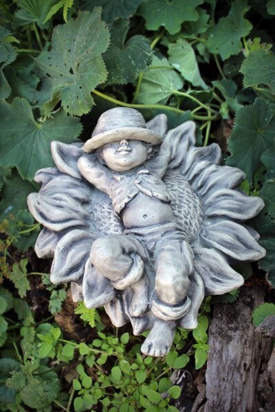 Gartenfigur Sprössling Sonnenblume