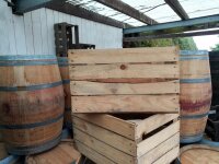 Apfelkiste "SWEET FRUITS" – rustikale...