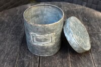 Zink Vorratsdose 10,5 cm