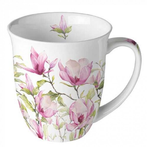 Tasse Blühende Magnolie