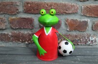 Zaunhocker Fußball Frosch 1Stk.