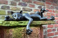Dekofigur Katze schlafend
