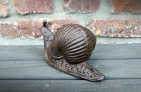 Gartenfigur Schnecke mit Haus