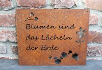 Rostschild Blumen sind