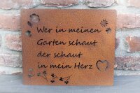 Rostschild Wer in meinen Garten