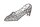 Drahtschuh zum Bepflanzen L19cm