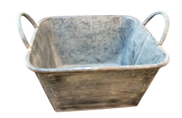 Pflanzschale eckig mit Griffen 26cm