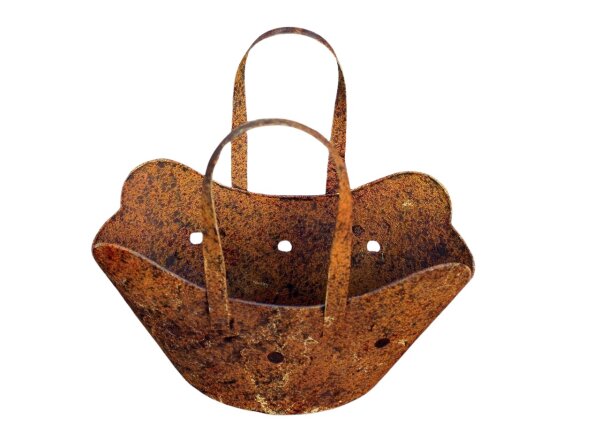 Pflanztasche Eisen Rost