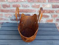 Pflanztasche Eisen Rost