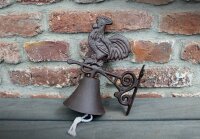 Türglocke Hahn Nostalgie Gusseisen