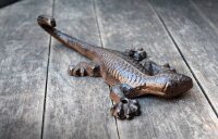 Dekofigur Eidechse Gusseisen