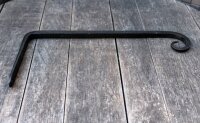 Wandhaken Laternenhaken antikschwarz