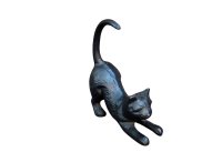 Dekofigur Spielende Katze