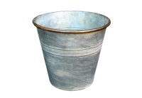 Pflanzschale Zink H19,5cm