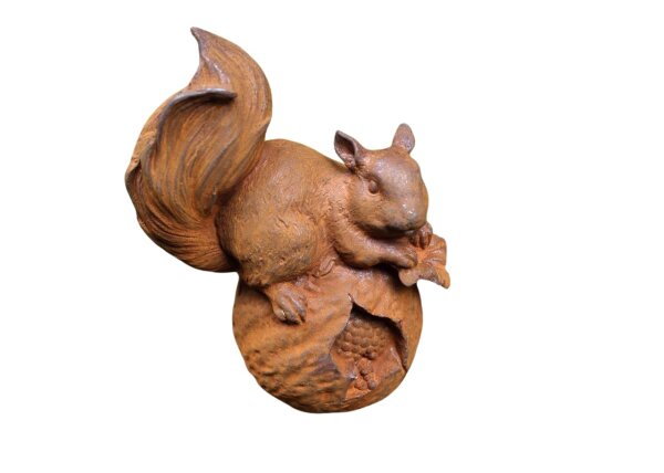Gartenfigur Eichhörnchen groß