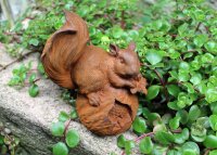 Gartenfigur Eichhörnchen groß