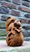 Gartenfigur Eichhörnchen groß