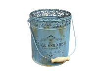 Vintage Deko Eimer M