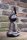 Gartenfigur Yoga Katze
