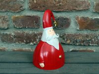 Dekofigur Weihnachtsmann mit Mütze