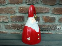 Dekofigur Weihnachtsmann mit Mütze groß