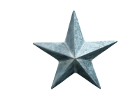 Wanddeko Zink Stern D31cm