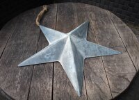 Wanddeko Zink Stern D31cm