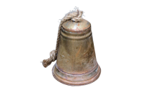Deko Glocke Rost H20cm