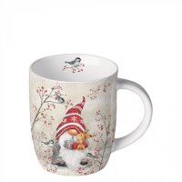 Tasse klein Hase mit Zwerg