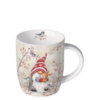Tasse klein Hase mit Zwerg
