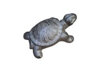 Gartenfigur Schildkröte Gusseisen L15cm
