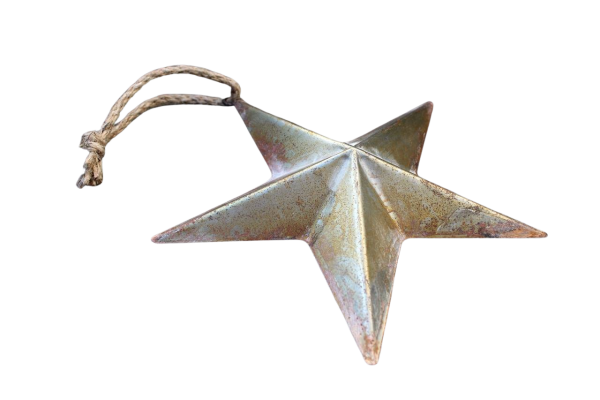 Wanddeko Rost Stern D22cm