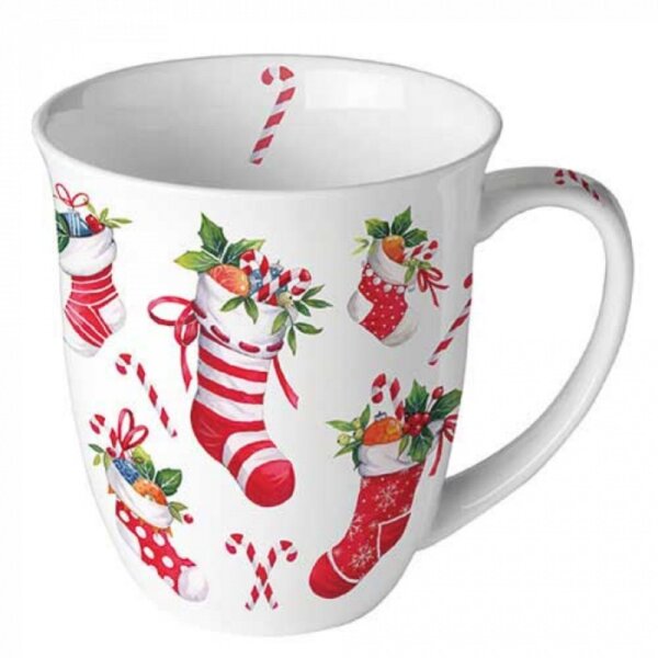 Tasse Weihnachtsstrümpfe